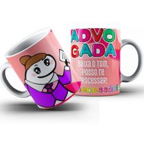 Caneca profissões flork advogada Caneca profissões flork advogada