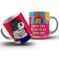 Caneca profissões flork empresária