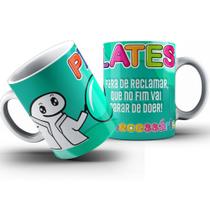 Caneca profissões flork pilates masculino