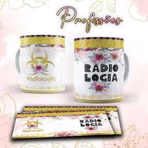 Caneca profissões glitter - Radiologia Caneca profissões glitter - Radiologia