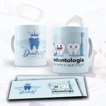 Caneca profissões: Odontologia