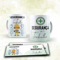 Caneca profissões: Segurança do Trabalho Caneca profissões: Segurança do Trabalho