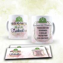 Caneca profissões: Segurança do Trabalho