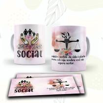 Caneca profissões: Serviço Social Caneca profissões: Serviço Social