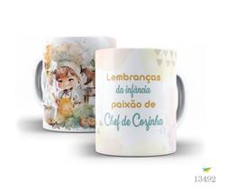 Caneca profissões: sonhos de criança