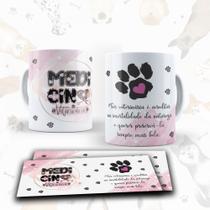 Caneca profissões: Veterinária Caneca profissões: Veterinária
