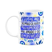 Caneca Proteção Olho grego - Livrai-me do mal Caneca Proteção Olho grego - Livrai-me do mal