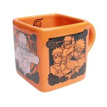Caneca Quadrada 330Ml Naruto Jutsu CLUBE COMIX