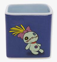 Caneca quadrada Disney Stitch Voodo Angel 300 ML Licenciada Cor:azul Caneca quadrada Disney Stitch Voodo Angel 300 ML Licenciada Cor:azul