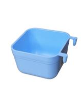 Caneca Quadrada Para Canto Pet 200 Ml Toco Tucano Azul Claro