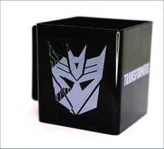 Caneca Quadrada Transformers Autobots Plástico Caneca Quadrada Transformers Autobots Plástico