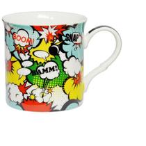 Caneca Quadrinhos Boom Porcelana DM Caneca Quadrinhos Boom Porcelana DM