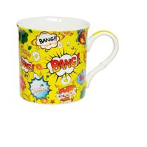 Caneca Quadrinhos Boom Porcelana DM - Casamiga