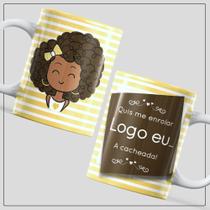 Caneca quis me enrolar, logo eu