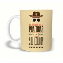 Caneca Raul Seixas Cowboy Fora-Da-Lei de Plástico Rígido - Naltic