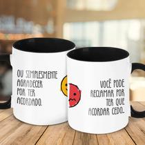 Caneca Reclamar ou agradecer