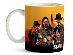 Caneca Red Dead Redemption2 Divertida Porcelana Xícara 325ml + Caixa Presente Caneca Red Dead Redemption2 Divertida Porcelana Xícara 325ml + Caixa Presente