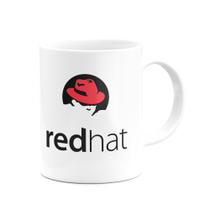 Caneca Red Hat Linux Branca