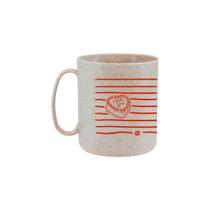 Caneca Redonda 400mL Green Palha Colecao AMOR I Love You Caneca Redonda 400mL Green Palha Colecao AMOR I Love You