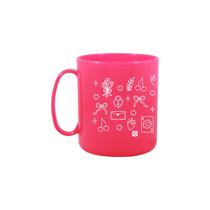 Caneca Redonda 400mL Rosa Neon Colecao AMOR Romance Caneca Redonda 400mL Rosa Neon Colecao AMOR Romance