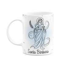 Caneca Religiosa Orações - Santa Bárbara - 325ml