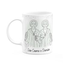 Caneca Religiosa Orações - São Cosme e Damião