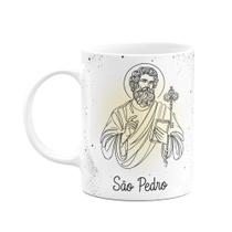 Caneca Religiosa Orações - São Pedro - 325ml Caneca Religiosa Orações - São Pedro - 325ml