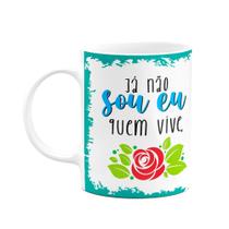 Caneca Religiosa Ore - Já não sou eu quem vive