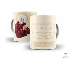 Caneca Religiosa, Padre Pio Caneca Religiosa, Padre Pio