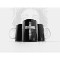 Caneca Religiosa Personalizada Cruz Fundo Preto Jesus Deus - MEGA OFERTA! Caneca Religiosa Personalizada Cruz Fundo Preto Jesus Deus - MEGA OFERTA!
