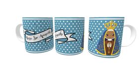 Caneca religiosa santinho católico N.S. Aparecida