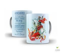Caneca Religiosa São Jorge 05 Caneca Religiosa São Jorge 05