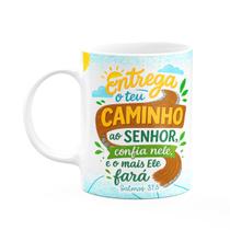 Caneca Religiosa Versículos Bíblicos - Salmos 37:5