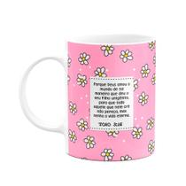 Caneca Religiosa Versículos - João 3:16 - 325ml
