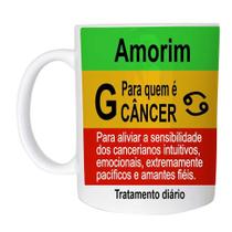 Caneca Remédio para Signo de Câncer de Plástico Rígido