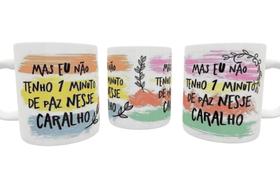 Caneca República 1 minuto de paz Caneca República 1 minuto de paz