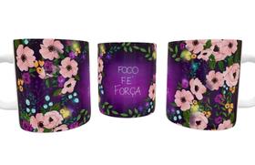 Caneca República Foco, força e fé Caneca República Foco, força e fé