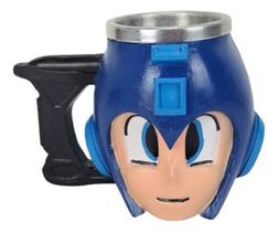 Caneca Resina Inox 3D Do Mega Man Game Jogo Desenho Tv