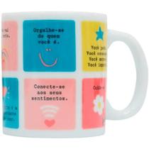 Caneca Reta 275ml Modelo Mantras Marca Fricote Caneca Reta 275ml Modelo Mantras Marca Fricote