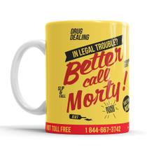 Caneca Rick and Morty Better Call Morty