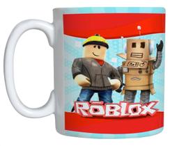 Caneca Roblox de Porcelana 325 ML Para Presente