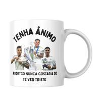 Caneca Rodrygo Nunca Gostaria De Te Ver Triste (real Madrid)