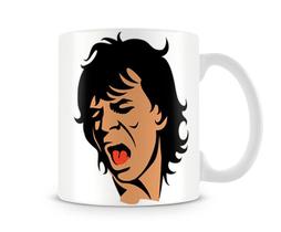 Caneca Rolling Stones Mick Jagger head Caneca Rolling Stones Mick Jagger head