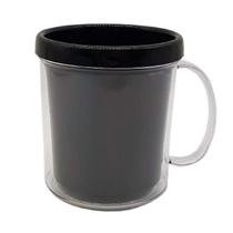 Caneca rosqueável 300ml - preta