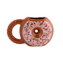 Caneca Rosquinha Donuts 450 ML Cerâmica 3D Decoração