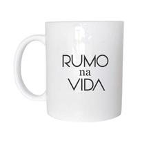 Caneca Rumo Na Vida de Plástico Rígido