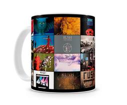 Caneca Rush Albums