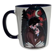 Caneca Saga Crepúsculo Lua Nova Amanhecer Bella Edward Jacob