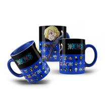 Caneca Sanji Cozinheiro One Piece Anime Bando do Chapéu