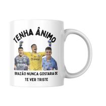 Caneca Santos Brazão Nunca Gostaria De Te Ver Triste
